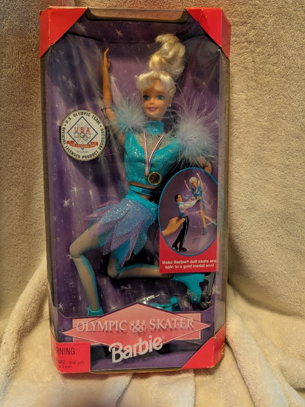 NIB 1997 Olympic Skater Barbie #